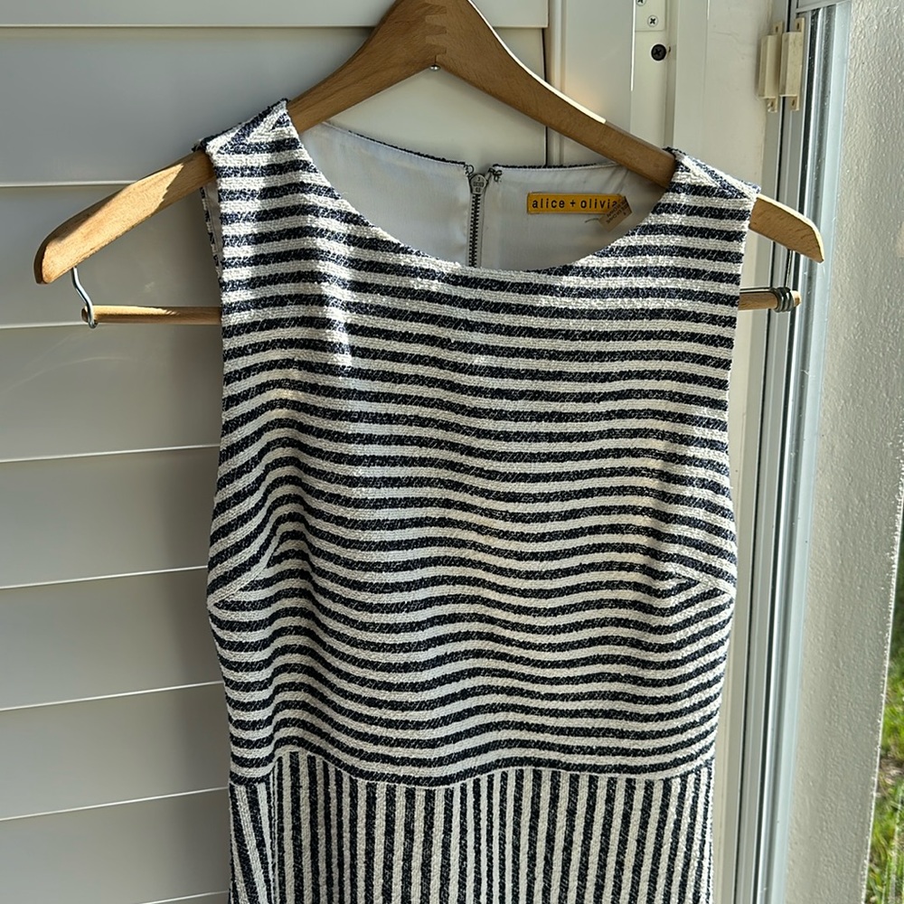 Alice and Olivia striped Dress